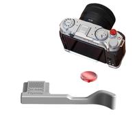 Impugnatura per dita per fotocamera X-M5 Impugnatura per pollice con pulsante di scatto Cuscinetto in silicone antigraffio Alluminio durevole Allineamento preciso dei fori con una mano Impugnatura