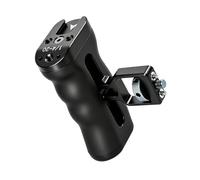 Impugnatura per gabbia per fotocamera portatile 1/4-20 Montaggio laterale, supporto per perno posizionamento, orientamento reversibile, piastra espansione filettata per impostazione video