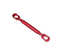 Impugnatura per manubrio del motociclo Staffa di bilanciamento regolabile per barra trasversale Regolatore Volante rinforzo Sostituzione da 22 mm Supporto GPS | Short-Red