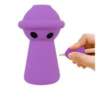 Impugnatura per matita, supporto per la scrittura in silicone, correttore posturale a forma di alieno, supporto ergonomico per le dita, morbido, ideale per la scrittura a mano dei bambini e gli