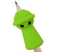 Impugnatura per matita, supporto per la scrittura in silicone, correttore posturale a forma di alieno, supporto ergonomico per le dita, morbido, ideale per la scrittura a mano dei bambini e gli