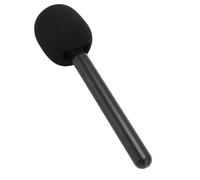 Impugnatura per Microfono per Rode Wireless Go, Adattatore per Microfono Wireless Portatile con Schiuma Antivento per MIC 1 e 2, Impugnatura per Microfono per Interviste