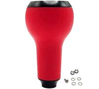 Impugnatura per mulinello da pesca fai da te, in silicone a forma di zucca, antiscivolo, ammortizzante, resistente all'usura, per ruota con gocce d'acqua, S/D (rosso)