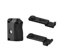 Impugnatura per otturatore compatibile con DJI Action 5 Pro, supporta il movimento dei fluidi e il coinvolgimento del grilletto controllato (nero)