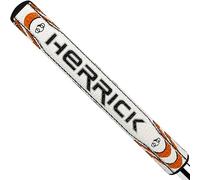 Impugnatura per putter da golf da uomo 7,6 cm antiscivolo in poliuretano leggera portatile morbida controllo per tutte le stagioni e smorzamento delle vibrazioni per un putting di precisione (Arancia)