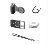 Impugnatura per selfie Bluetooth per maniglia Vlog 17 Pro Max con adattatore per fotocamera con luce di riempimento per una fotografia migliorata