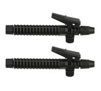 Impugnatura per spruzzatore a grilletto 2 pezzi, impugnatura per spruzzatore per pistola a grilletto da 175 mm, parte accessoria per spruzzatori agricoli, impugnatura per pistola a spruzzo (nero)