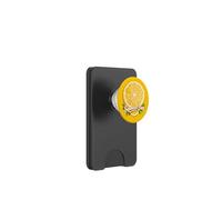 Impugnatura per telefono Squeeze the Day Lemon Slice Citrus PopSockets PopWallet per MagSafe