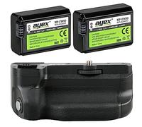 Impugnatura portabatteria per Sony Alpha A6300 - Meike A6300 + 2 X Ayex NP-FW50 Batteria