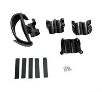 Impugnatura regolabile per trombone per protezione, comoda maniglia con 3 boccole e spessori, facile da installare, accessorio in PP per la maggior parte dei mod per trombone