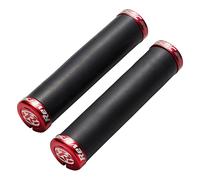 Impugnatura Reverse Seismic Ergo Lock Ø34mm x 145mm Nero/Rosso per MTB