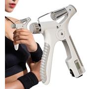 Impugnatura trainer, del manico | rafforzare le dita, 10-80 kg Grip regolabile per allenare le dita sotto il braccio con contatore per l'allenamento