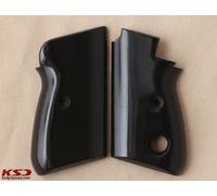 Impugnature acriliche nere compatibili PUMA marca KSD Beretta mod 70 - 70 S - 71