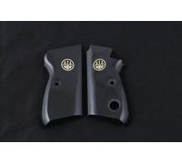 Impugnature acriliche nere compatibili PUMA marca KSD Beretta mod 70 - 70 S - 71