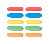 Impugnature antiscivolo in schiuma - 10 pezzi con manico confortevole, supporto ergonomico imbottito coperture, taglio universale per adattarsi manicotti | Anziani disabili adulti utensili Walker Cane