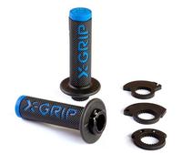 IMPUGNATURE BRAAAAP LOCK-ON-GRIP BLU CON ADATTATORI ROLGAZ