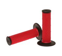Impugnature doppio composto RFX serie Pro estremità nere (rosso/nero) Coppia