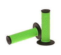 Impugnature doppio composto RFX serie Pro estremità nere (verde/nero) Coppia