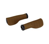 Impugnature ergonomiche in nucore con chiusura a scatto Herrmans Marron