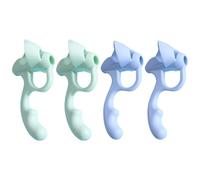Impugnature Ergonomiche Per Portapenne A Cinque Dita Impugnature Penna In Silicone Pinze Scrittura A Mano Bambini Mancini E Destrimani Che Scrivono In Morbido Silicone Allenatore A