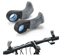 Impugnature Il Pollice della Bicicletta per Cannondale Tango/Trail 2017, Manopole Manubrio Muovi di Supporto Il Pollice Bicicletta Ergonomiche,C-Grey
