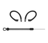 Impugnature in silicone antiscivolo Design ergonomico per stili di vita attivi Facile installazione senza attrezzi Accessorio a prova di sudore Ganci per orecchie antiscivolo palestra