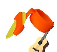 Impugnature in silicone, impugnature per chitarra in silicone, smetti di far cadere il plettro per chitarra Impugnature morbide antiscivolo | Plettri per chitarra antiscivolo, supporto versatile per