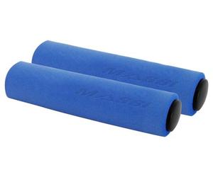 Impugnature in silicone massi matte blue