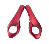 Impugnature Laterali MTB 22.2mm Ergonomiche Lungo Percorso | Design ergonomico, riduce affaticamento polsi, posizioni multiple, lunghe distanze(Red)