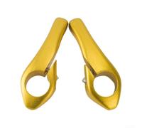 Impugnature Laterali MTB 22.2mm Ergonomiche Lungo Percorso | Design ergonomico, riduce affaticamento polsi, posizioni multiple, lunghe distanze(Gold)