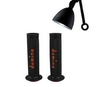 Impugnature motociclistiche compatibili con Domino GTS(Orange)