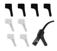 Impugnature Per Auricolari Per Occhiali - Porta Di Silicone Anti -slittamento | Contrassette Comode Per Tempi, Gancio Di Fermo Elastico, Occhialis Da Sole Lettura Accessorio Per, Occhia