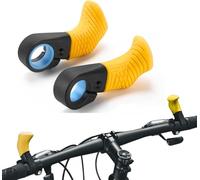 Impugnature per Il Pollice della Bicicletta per Scott Addict Foil Genius Spark Speedster Contessa Ransom Sub Scale, Regolabile Mountain Bike Deputy Ergonomiche Il Comfort su Lunghe,D-Yellow