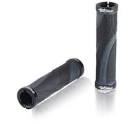 Impugnature per manubrio bici grip gel 3D avvitate ( Antracite/Nero )
