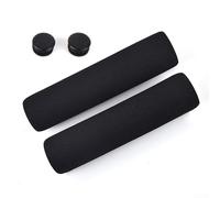 Impugnature per manubrio in spugna spessa, per bicicletta, ergonomiche, antiscivolo, per barre da trekking a farfalla, tagliabili da 15 a 50 cm, 1 paio (150 mm)