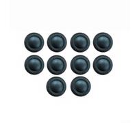 Impugnature per pollice per controller PS5 per PS4, copertura per levette a vita alta, anti-sudore, per attrezzatura da gioco competitiva di superficie, nero, 2 cm (10 pezzi)