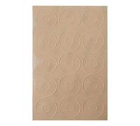 Impugnature per righello per quilting - Foglio con impugnatura in silicone per cucire modelli per quilt | Anelli per impugnatura del righello antiscivolo da 30 pezzi | Adesivi per righelo da cucito