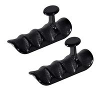 Impugnature per sollevamento , strumento di allenamento in silicone, 10 x 3,3 x 4 cm, accessorio multiuso, allenamento della in palestra, impugnatura portatile antiscivolo per squat, stacchi