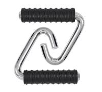 Impugnature per trazioni, a forma di C, per allenamento muscolare, perfette per allenamenti con manubri, canottaggio in palestra e squat, set da 2