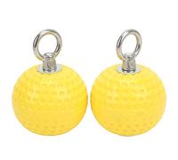 Impugnature per trazioni con sfera per arrampicata e allenamento dell'avambraccio Sfere antiscivolo in PU con anima in acciaio, confezione da 2, borsa per il trasporto (Modello da 72 mm)