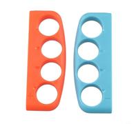 Impugnature Pugilato Switch 2 ABS Ergonomiche | Materiale ABS , design ergonomico, comfort prolungato, nero o arancio, compatibilità totale(Orange Blue)