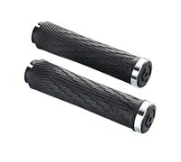 Impugnature Sram Xx/Xo Locking Silver Et Bouchon Pour Gripfix 100Mm Noir