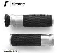 Impugnature URLO Triumph Daytona 675 ABS 2009-2013 RIZOMA GR222A Argento