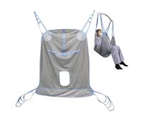 Imracatura A Corpo Intero in Rete Imbracatura per Sollevatore Disabili per Sollevamento Paziente per Doccia per Uso Domestico Sollevatore per Toelette,Imbracatura per Sollevamento per Disabili(XL)