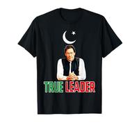 Imran Khan Vero Leader PTI Pakistan Partito Sostenere la Libertà Maglietta