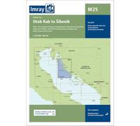 Imray Chart M25: M25 Otok Rab to Sibenik