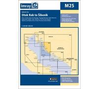 Imray Chart M25: Otok Rab to Sibenik