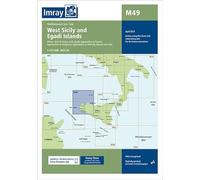 Imray Chart M49: West Sicily and Egadi Islands: Mediterranenan Sea - Italy