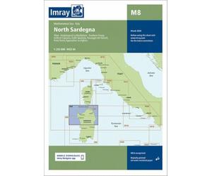 Imray Chart M8 : North Sardegna : 8