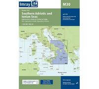 Imray M Series M30 Southern Adriatic and Ionian Seas (Map) M Charts